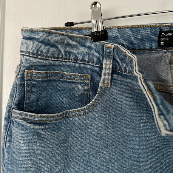 Frank & Oak Cyndi High Rise Straight Jean - Picture 11 of 12